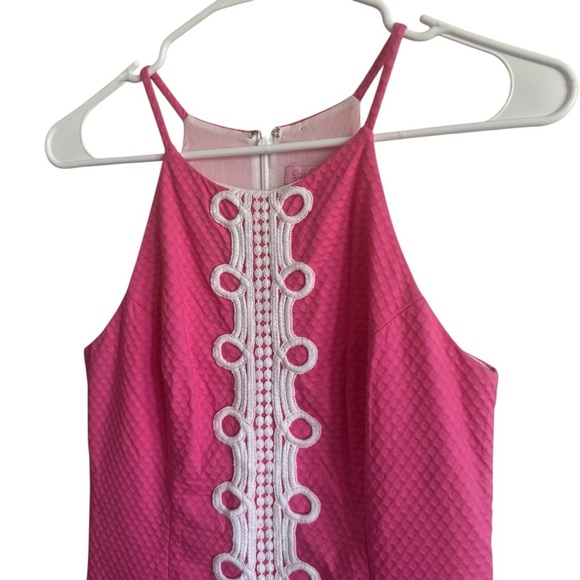 Lilly Pulitzer Annabelle Tank in Hotty Pink, Size 0 - Picture 4 of 8